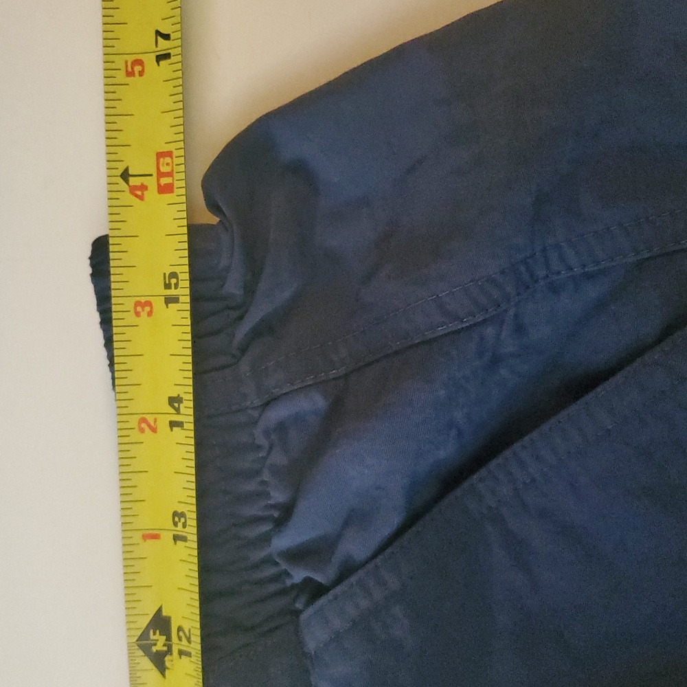 Womens Patagonia Navy 4" Baggies Size Medium Water-Repellent Shorts - Picture 8 of 9